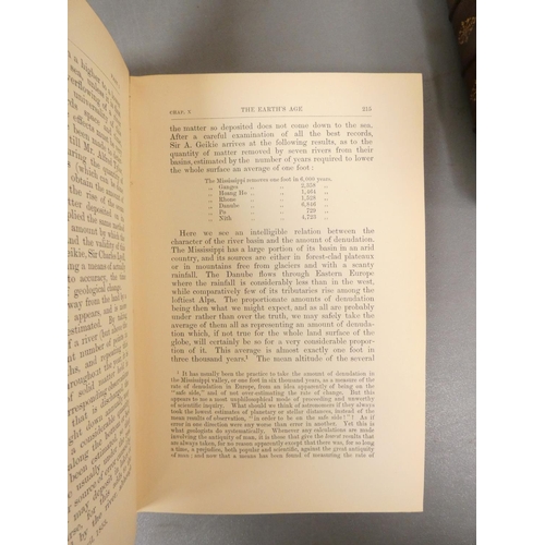 57 - <strong>WALLACE ALFRED RUSSEL. </strong>Island Life. Col. frontis map. Illus. Orig. green cloth (sli...