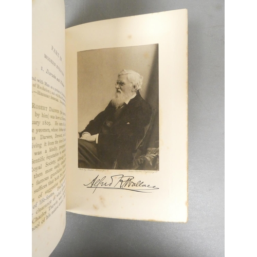57 - <strong>WALLACE ALFRED RUSSEL. </strong>Island Life. Col. frontis map. Illus. Orig. green cloth (sli...