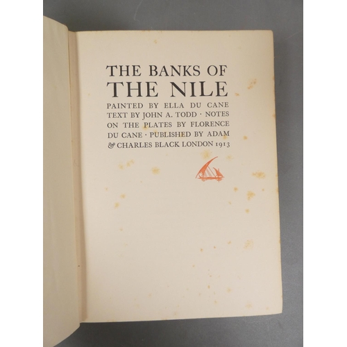 59 - <strong>BLACK A. & C. (Pubs).&nbsp;&nbsp;</strong>The Banks of the Nile. Col. plates. Orig. pict...