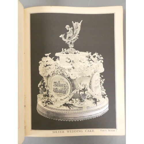 60 - <strong>LEWIS T. P. & BROMLEY A. G.  </strong> The Book of Cakes. Good col. & other plates, ...