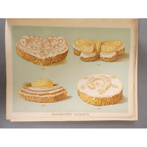 60 - <strong>LEWIS T. P. & BROMLEY A. G.  </strong> The Book of Cakes. Good col. & other plates, ...