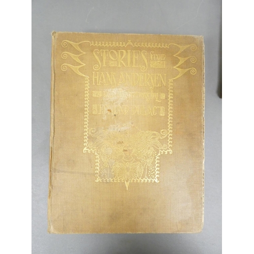 61 - DULAC E.  Stories from Hans Andersen. 28 tipped in col. plates. Quarto. Well worn orig. cloth, tendi... 