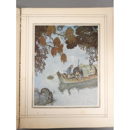 61 - DULAC E.  Stories from Hans Andersen. 28 tipped in col. plates. Quarto. Well worn orig. cloth, tendi... 