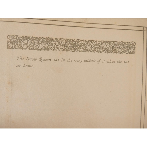 61 - DULAC E.  Stories from Hans Andersen. 28 tipped in col. plates. Quarto. Well worn orig. cloth, tendi... 