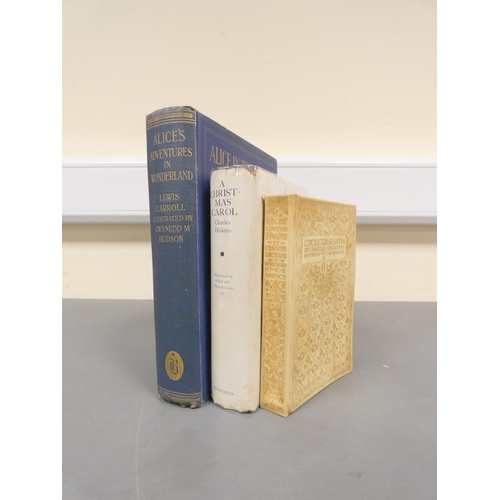 62 - LEWIS CARROLL.  Alice's Adventures in Wonderland. Mounted col. plates & other illus. by Gwynedd ... 