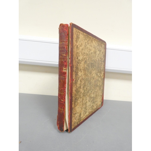 68 - CARY JOHN.  New Map of England & Wales With Part of Scotland. Quarto atlas with eng. titles, han... 