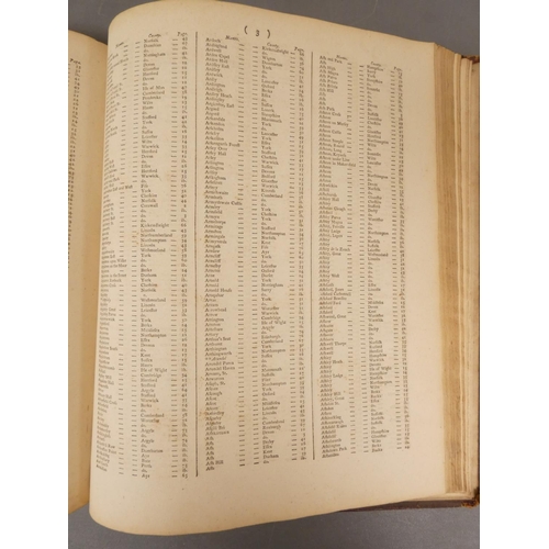 68 - CARY JOHN.  New Map of England & Wales With Part of Scotland. Quarto atlas with eng. titles, han... 