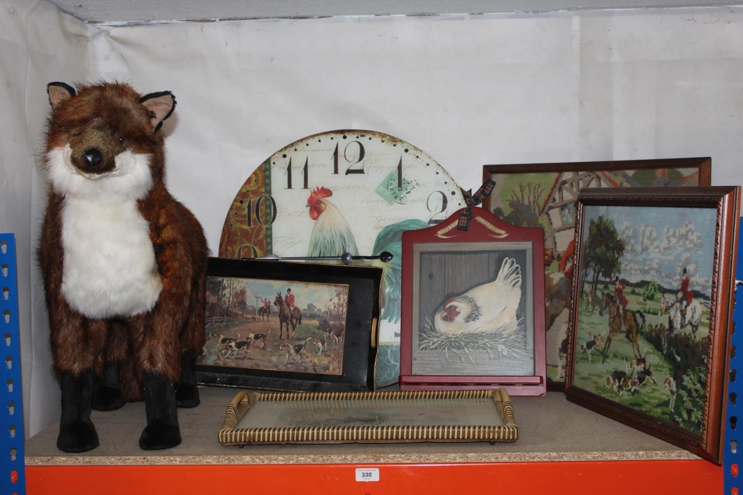 Fox hunting interest items to include a Ditz Designs of Norwalk, Ohio ...