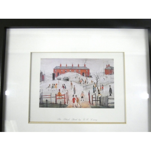 234 - Set of eight Lowry prints.