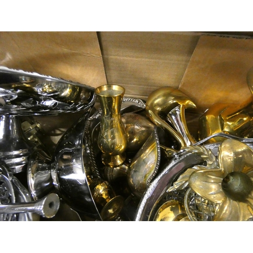 241 - Collection of metalware to include brassware.