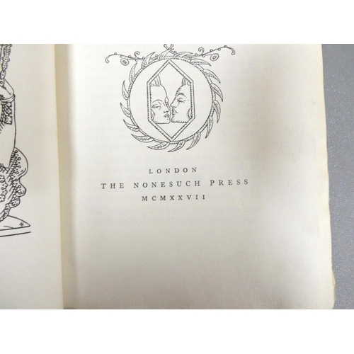 114 - NONESUCH PRESS.&nbsp;&nbsp;4 ltd. ed. works in orig. bdgs. - The Princess of Babylon, 1927; Latterda... 