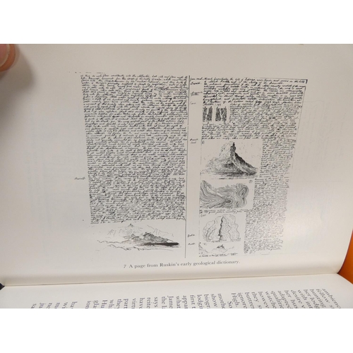 115 - RUSKIN JOHN.&nbsp;&nbsp;A large carton of Ruskin & related biographies, various exhibition catal... 