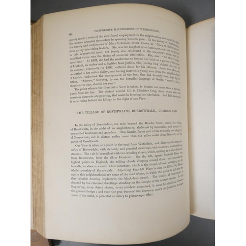 117 - ALLOM T., PICKERING G. & ROSE T.&nbsp;&nbsp;Westmorland, Cumberland, Durham & Northumberland... 