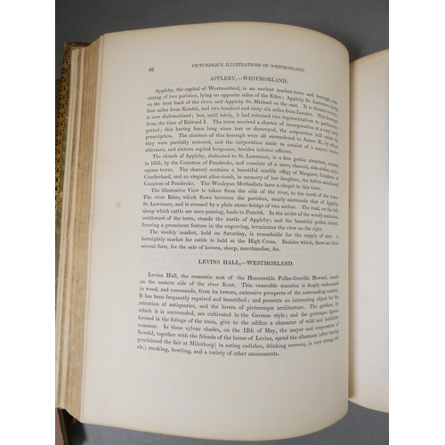 117 - ALLOM T., PICKERING G. & ROSE T.&nbsp;&nbsp;Westmorland, Cumberland, Durham & Northumberland... 