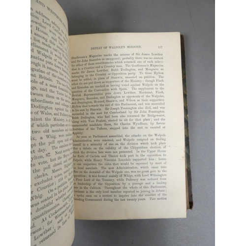 118 - FERGUSON RICHARD S.&nbsp;&nbsp;Cumberland & Westmorland MP's from the Restoration to the Reform ... 