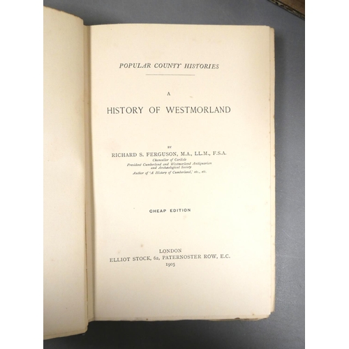 118 - FERGUSON RICHARD S.&nbsp;&nbsp;Cumberland & Westmorland MP's from the Restoration to the Reform ... 