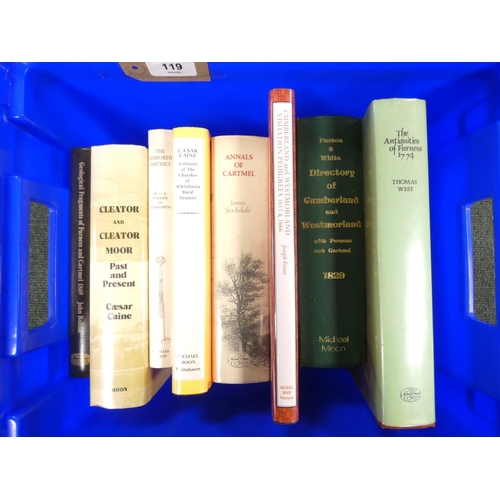 119 - Cumbria & Lake District.&nbsp;&nbsp;8 Michael Moon reprints of important directories & topog... 