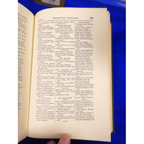 119 - Cumbria & Lake District.&nbsp;&nbsp;8 Michael Moon reprints of important directories & topog... 