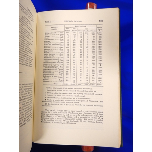 119 - Cumbria & Lake District.&nbsp;&nbsp;8 Michael Moon reprints of important directories & topog... 