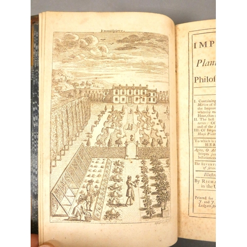 120 - BRADLEY RICHARD.&nbsp;&nbsp;New Improvements of Planting & Gardening, Both Philosophical & P... 
