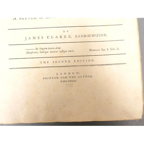 53 - <strong>CLARKE JAMES.&nbsp;&nbsp;</strong>A Survey of the Lakes of Cumberland, Westmorland & Lan...