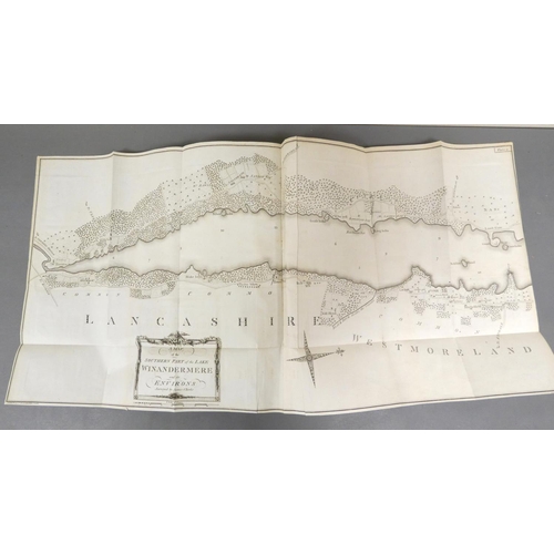 53 - <strong>CLARKE JAMES.&nbsp;&nbsp;</strong>A Survey of the Lakes of Cumberland, Westmorland & Lan...