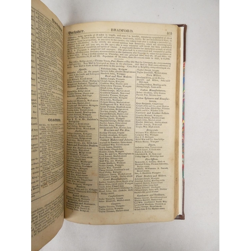 78 - PIGOT J. & Co.&nbsp;Directory. Extract relative to Yorkshire. Nice rebind, half leather & ma... 
