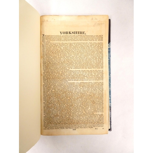 79 - PIGOT J. & Co.&nbsp;Directory. Extract relative to Yorkshire. Nice rebind, half leather & ma... 