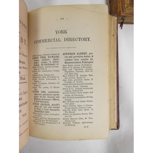 83 - BELLERBY (Pubs).&nbsp;&nbsp;The Stranger`s Guide through the city of York. Eng. frontis., title vign... 
