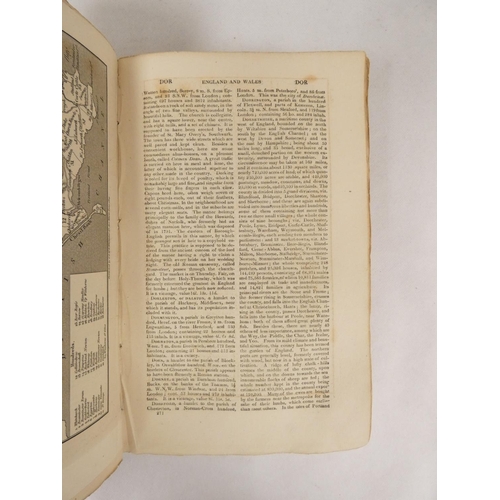 84 - CAPPER BENJAMIN PITTS.&nbsp;&nbsp;A Topographical Dictionary of the United Kingdom. 46 eng. maps, so... 