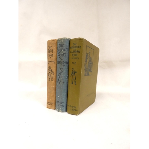 86 - HARPER CHARLES G.&nbsp;&nbsp;The Portsmouth Road, 1895; The Bath Road, 1899 & The Manchester and... 