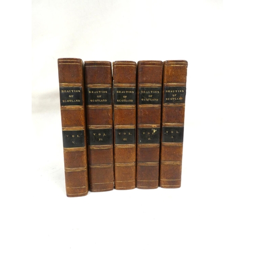88 - (FORSYTH ROBERT).&nbsp;The Beauties of Scotland containing a Clear and Full Account of the Agricultu... 