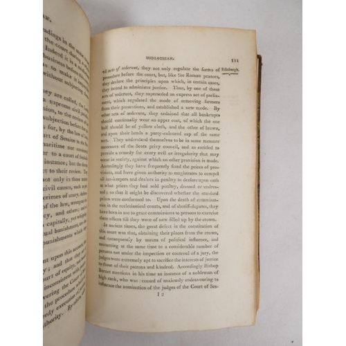 88 - (FORSYTH ROBERT).&nbsp;The Beauties of Scotland containing a Clear and Full Account of the Agricultu... 