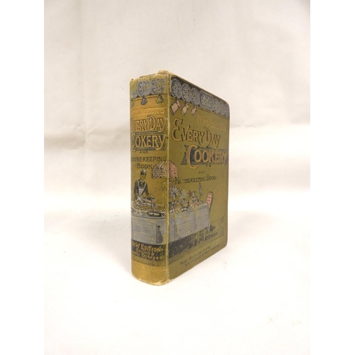 93 - BEETON MRS.&nbsp;&nbsp;Beeton's Every-Day Cookery & Housekeeping Book. Fldg. col. frontis, col. ... 