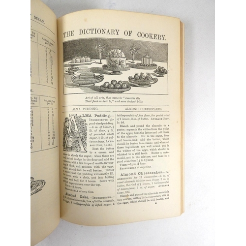 93 - BEETON MRS.&nbsp;&nbsp;Beeton's Every-Day Cookery & Housekeeping Book. Fldg. col. frontis, col. ... 