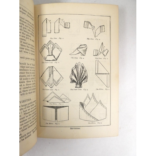 93 - BEETON MRS.&nbsp;&nbsp;Beeton's Every-Day Cookery & Housekeeping Book. Fldg. col. frontis, col. ... 