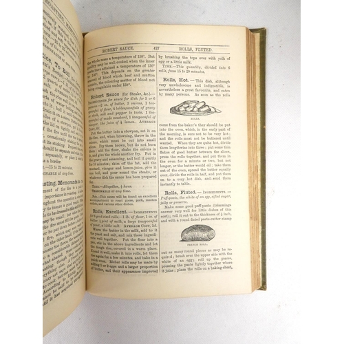 93 - BEETON MRS.&nbsp;&nbsp;Beeton's Every-Day Cookery & Housekeeping Book. Fldg. col. frontis, col. ... 