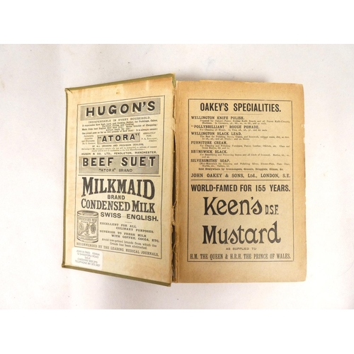 93 - BEETON MRS.&nbsp;&nbsp;Beeton's Every-Day Cookery & Housekeeping Book. Fldg. col. frontis, col. ... 