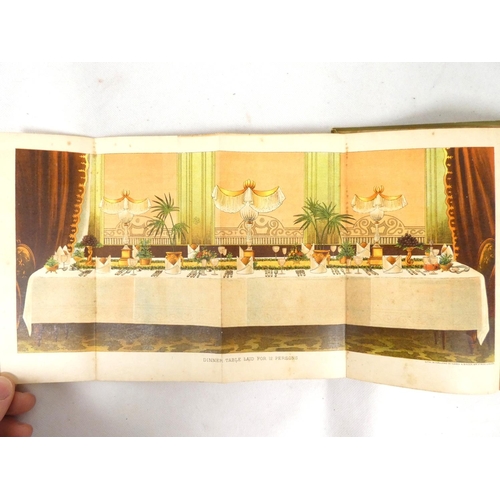 93 - BEETON MRS.&nbsp;&nbsp;Beeton's Every-Day Cookery & Housekeeping Book. Fldg. col. frontis, col. ... 