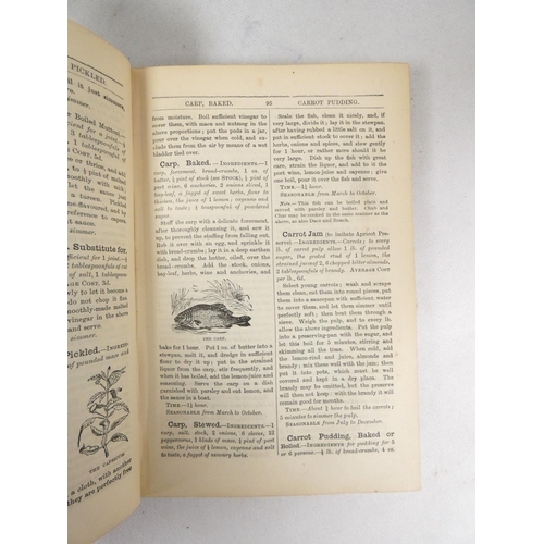 93 - BEETON MRS.&nbsp;&nbsp;Beeton's Every-Day Cookery & Housekeeping Book. Fldg. col. frontis, col. ... 