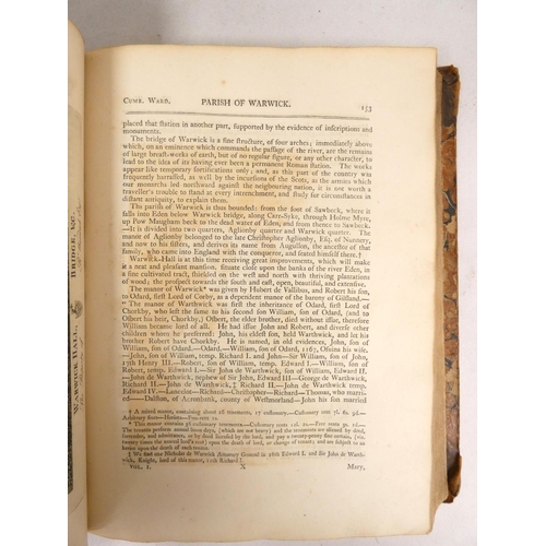 96 - HUTCHINSON WILLIAM.&nbsp;&nbsp;The History of the County of Cumberland. 2 vols. Fldg. eng. map &... 