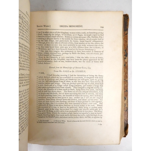 96 - HUTCHINSON WILLIAM.&nbsp;&nbsp;The History of the County of Cumberland. 2 vols. Fldg. eng. map &... 