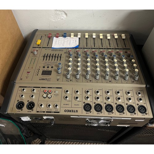 Music system comprising of two Peavey ProSys 15 floor speakers and ...