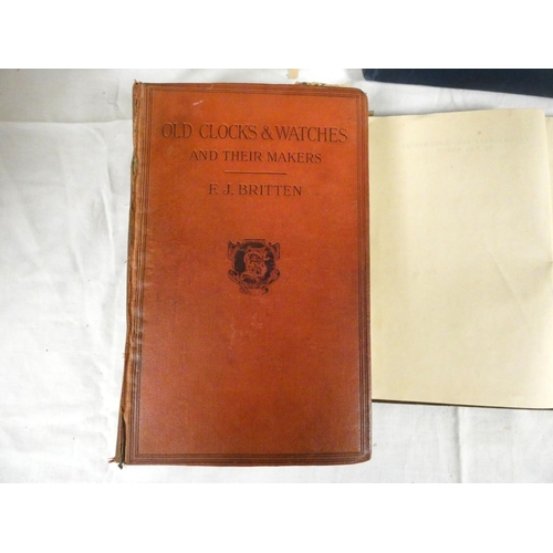 6 - <strong>Clocks & Watches.&nbsp;&nbsp;</strong>4 various vols....