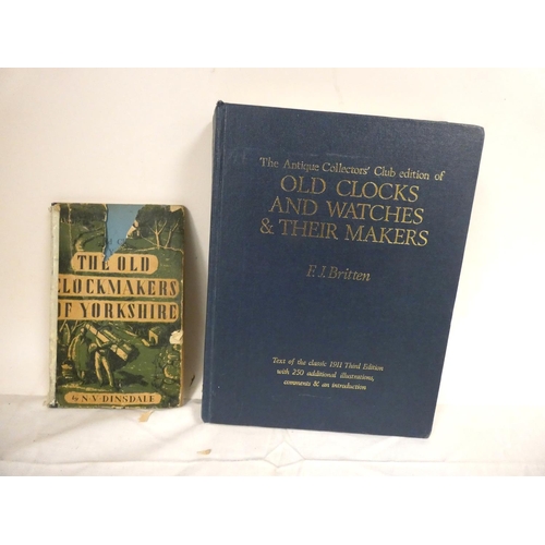 6 - <strong>Clocks & Watches.&nbsp;&nbsp;</strong>4 various vols....