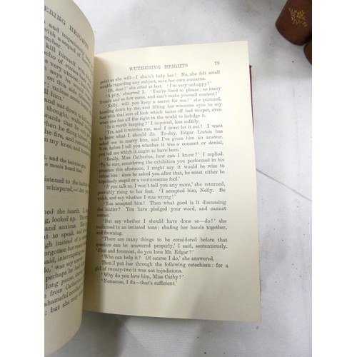 190 - BRONTE CHARLOTTE & HER SISTERS.&nbsp;&nbsp;The Haworth Edition of the Works. 7 vols. incl. Mrs. ... 