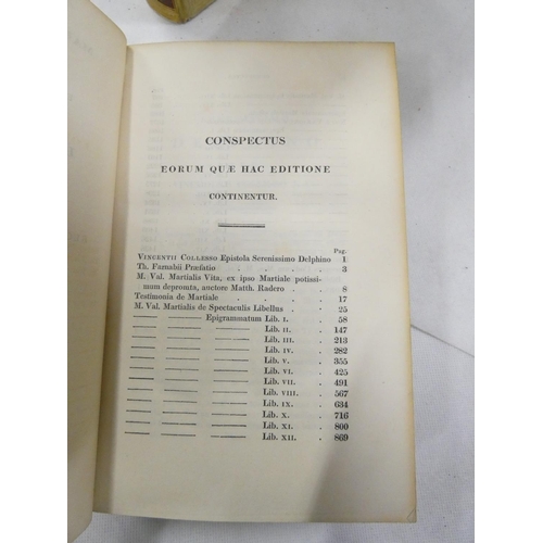 229 - <strong>TERENCE.&nbsp;&nbsp;</strong>Comoediae Sex Post Optimus Editiones Emendatae. Eng. title. Reb...