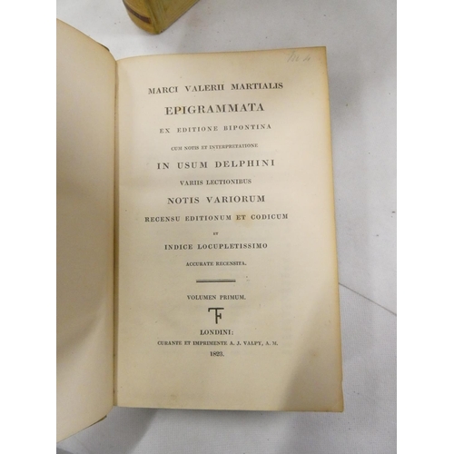 229 - <strong>TERENCE.&nbsp;&nbsp;</strong>Comoediae Sex Post Optimus Editiones Emendatae. Eng. title. Reb...