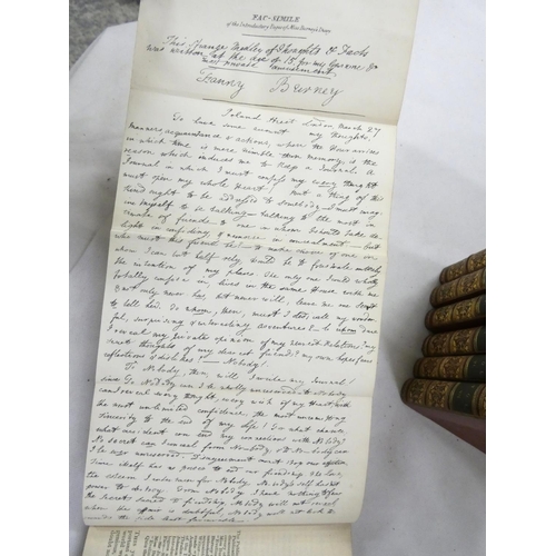 230 - <strong>D'ARBLAY MADAME (FANNY BURNEY).&nbsp;&nbsp;</strong>Diary & Letters ... Edited by Her Ni...