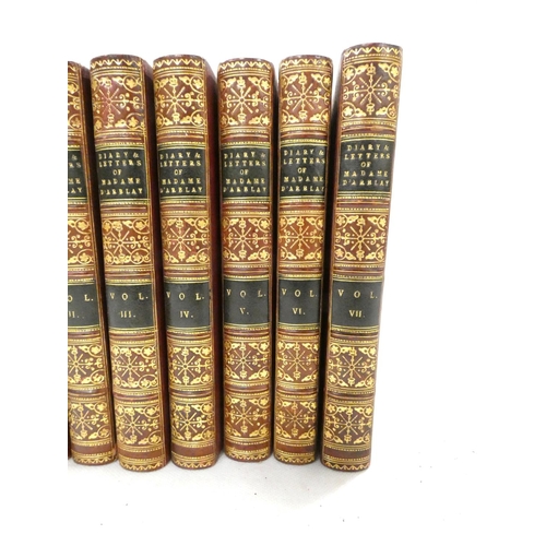 230 - <strong>D'ARBLAY MADAME (FANNY BURNEY).&nbsp;&nbsp;</strong>Diary & Letters ... Edited by Her Ni...